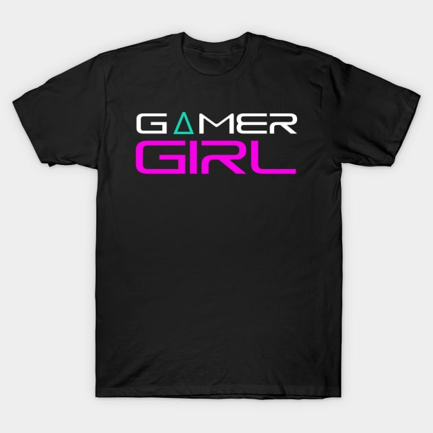 Gamer girl T-Shirt by Bernesemountaindogstuff